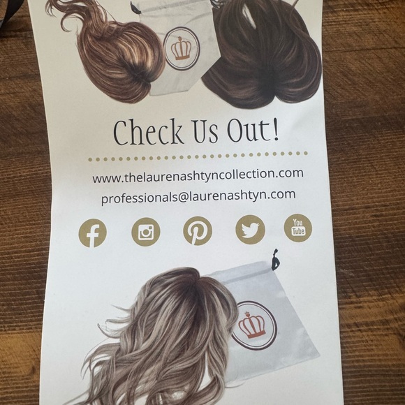 Lauren Ashtyn Luxurious Brown Hair Topper Extension - Picture 10 of 15